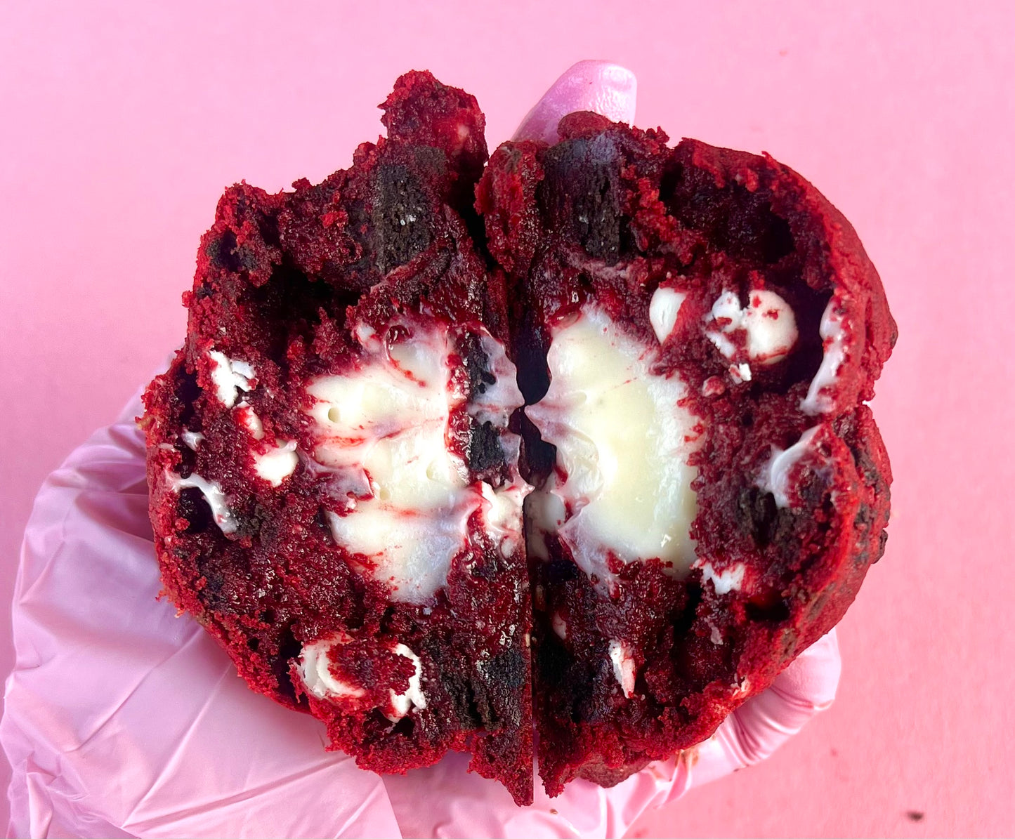 Red velvet, cookies and cream